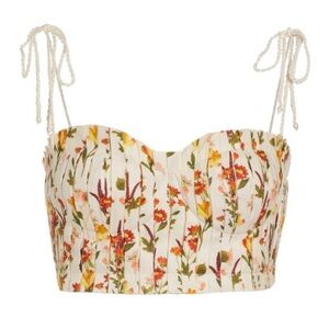 Ivory Moringa Clemenitina Crop Top